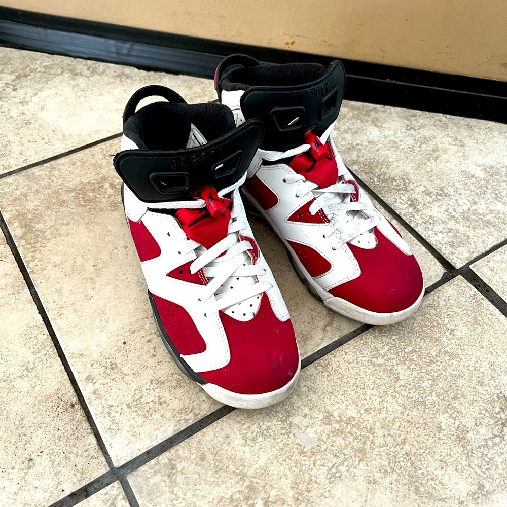AIR JORDANS 6 (VI) CARMINES AUTHENTIC